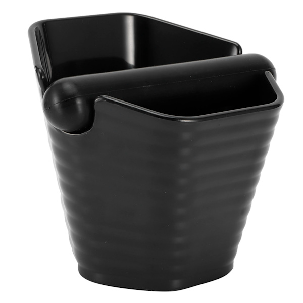 Hexagonal stil kaffeknacklåda Halkfri kaffesumpshink med knockbar Hushållssvart
