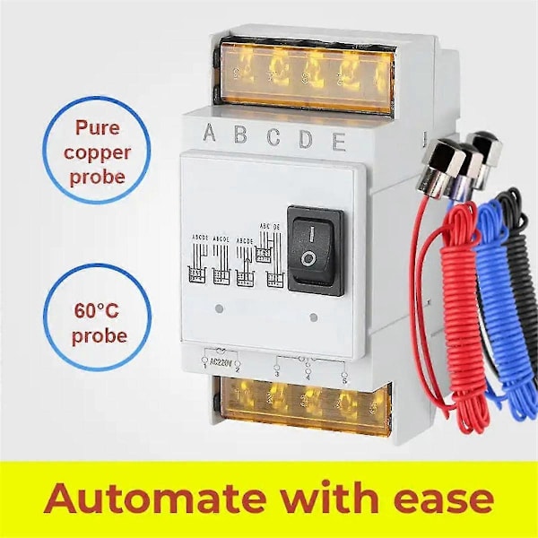 Fuldt Automatisk Vandstandskontrol Switch 25A 220V Vandtank Væskeniveau Detektionssensor Vandpumpe Kontroller A