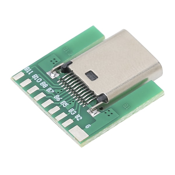 18pin loddetype C-kontakt USB3.1-omformer Overflatemontert SMT-hunkabeladapter PCB