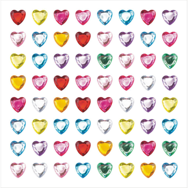 Selvklæbende Bling Stickers 14 Ark Smykker Krystal Sten til Håndværk DIY Ansigt Negle Makeup Scrapbooking Dekoration