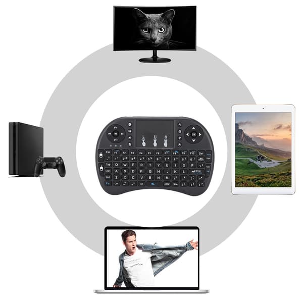 Mini i8 Flyvende Mus Trådløst Tastatur til Hjemme Multimedie til Smart TV PC til Android