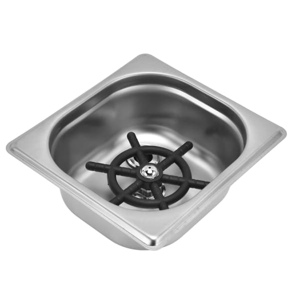 Glasrenser i rustfrit stål, automatisk kopvasker til bar, pub, restaurant, kaffebar, hotel, sølv