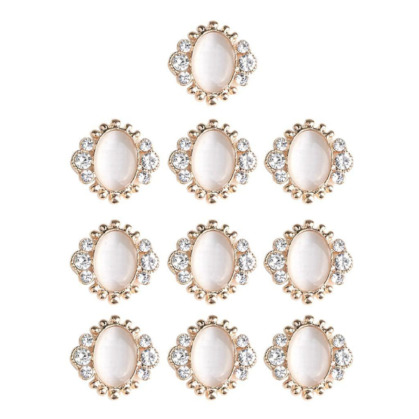 20 kpl Diamante Gem Rhinestone Crystal Flatback -nappeja koristeluun, lahjoja