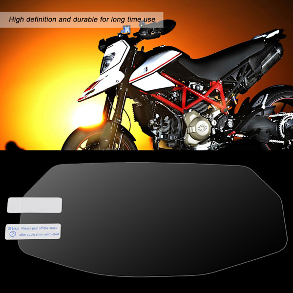 Cluster Scratch Protection Film Screen Protector til Ducati Monster 797/821/1200