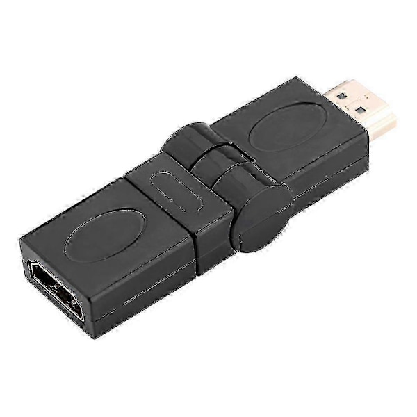 HDMI Hane till Hona Justerbar Adapter Konverterare med 360 Graders Rotation -JRCN