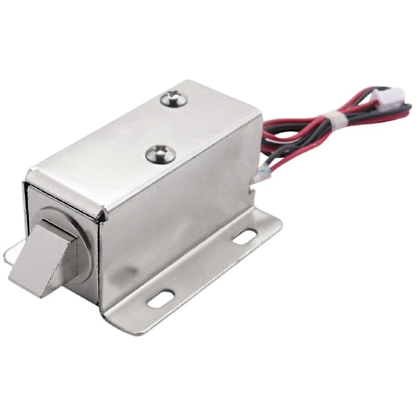 0837l DC 12V 8W Öppen Ram Typ Solenoid För Elektriskt Dörrlås Zekai