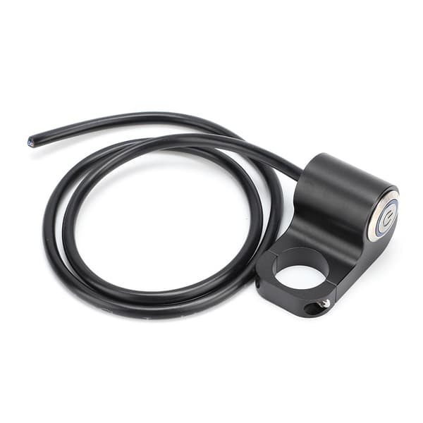 22MM Rustfrit Stål Spot Light Switch Modifikationsstyrkontakt Med Strømsymbol