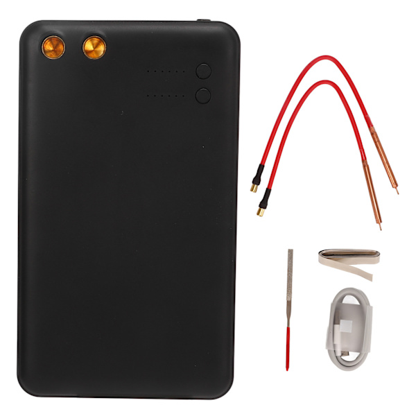Bærbar punktsvejser med 6 niveauer justerbar temperaturkontrolbeskyttelse Integreret 6000MAH Mini punktsvejser til batterier