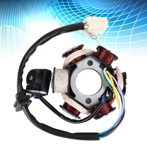 6-spole 5-leder Magneto Stator Spole Passer til 50cc 70cc 90cc 110cc 125cc ATV Go Kart