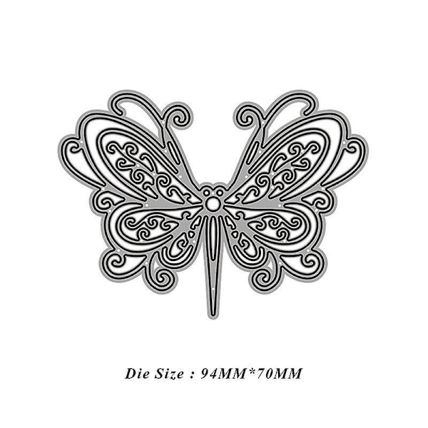 Sommerfugl Metal Die Cut til Bryllupsinvitation DIY Håndværk Scrapbooking Album
