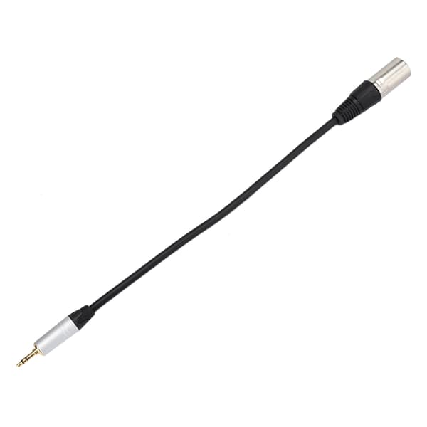 3,5 mm han til XLR han lydadapterkabel konverter stereotransmissionskabel