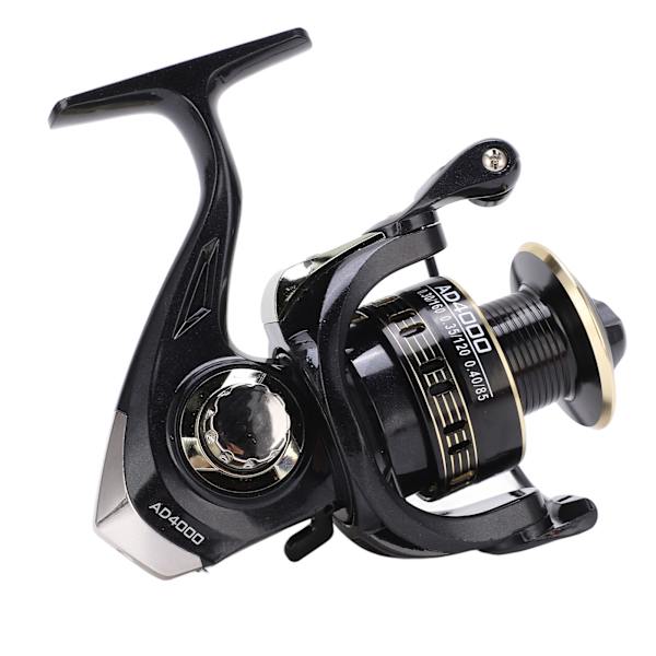 Metal Spinning Fishing Reel Rocker Arm Fishing Line Wheel Metal Wire Cup Casting ReelsAD4000