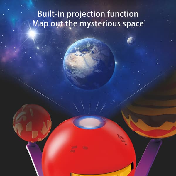 Solsystem Planetarium DIY Vetenskapskit Planetmodell STEM Leksaker Present till Barn Tonåringar
