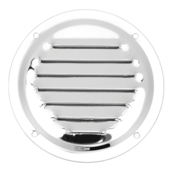 Air Vents Stainless Steel Round Louver Wall Ventilation Outlet for Yacht Caravans Home Kitchen Vents5in(12MM)