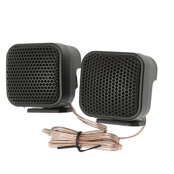 2 st bil-diskanthögtalare 105dB 500W interiör stereo ljudhögtalare för ljudsystem