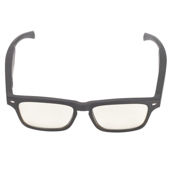 Smarte briller Stereo Vanntett Touch Stemmekontroll Åpent øre Trådløse Bluetooth-solbriller for kjøring LøpingAntiblått lys