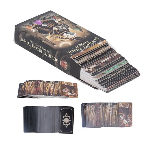 Papir Tarotkort Spådom Spillekort Interaksjon Papir Tarotkort Brettspill Engelsk Versjon