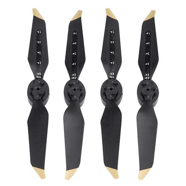 RC Drone Genopladelig Hurtigudløsning LED 8331 Propeller til DJI Mavic Pro Platinum (2 Par)