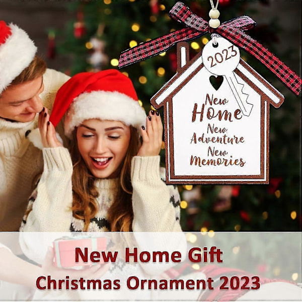 Indflytningsgaver Nyt Hjem, Indflytningsgave Til Nyt Hus, Første Nye Hjem Julepynt 2024, Ny Hjem Gave -CHSZ Style 2