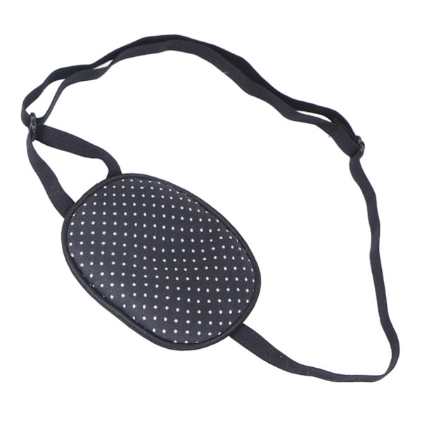 Barn Silk Eye Patch Hem Resor Justerbar Slät Mjuk Andas Amblyopi Strabismus Eye Patch