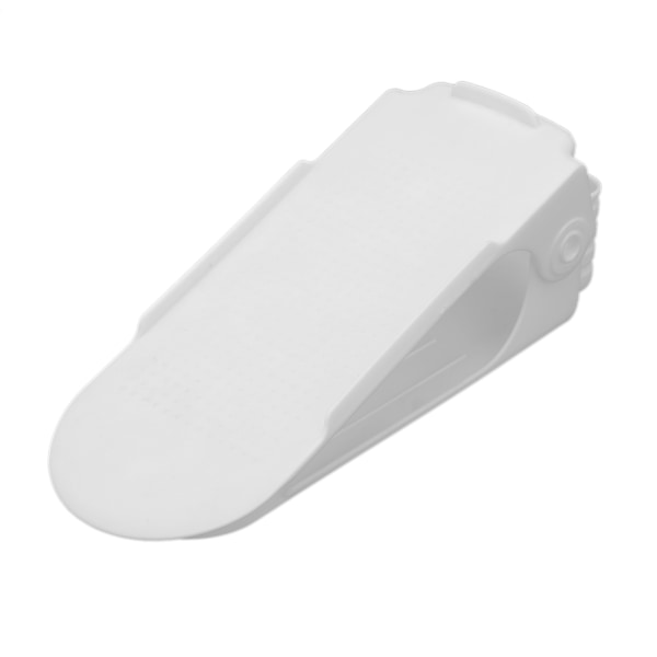Shoe Slots Space Saver Organizer Double Layer Shoe Sandaler Förvaring Shoe Stacker HolderWhite