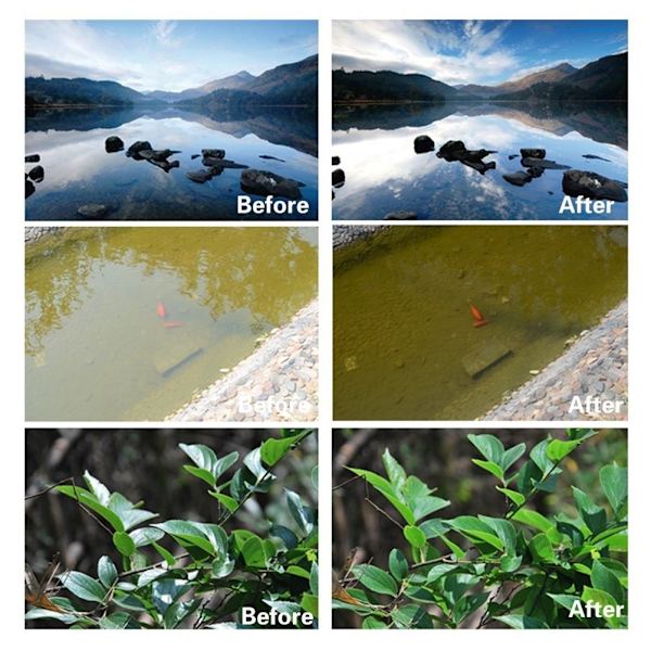 Ultra tynd CPL-filter, cirkulært polariserende filter, AGC optisk glas, fotoobjektiv til kamera