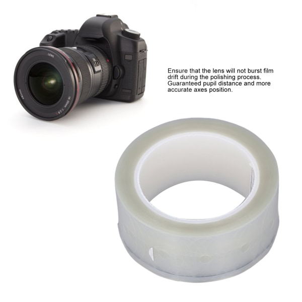 Linseindfatning Blokeringspuder 42mm X 26mm Optiske Brilleglas Anti-Slip Klæbende Mærkat Tape