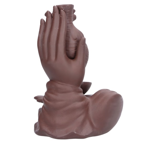 Keramisk Røgelse Brænder Vandfald Tilbageflow Røgelse Holder Ornament til Hjem Soveværelse Kontor Sauna SPA