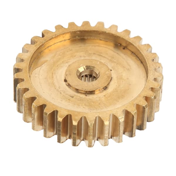 Cylindrisk gear messing 30 tænder til servo 25 tænders spline 0,8 Mod industriel robotdel 4305‑0025‑0030