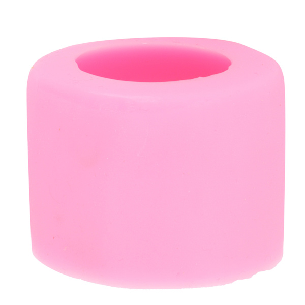 Silikonform rund form for DIY-baking, kake, sjokolade, såpe, stearinlys, aromaterapi, gips