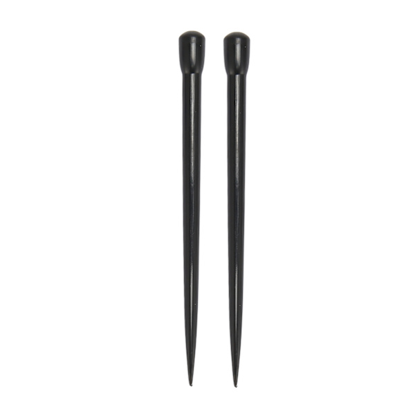2 st Dreadlock Interlocking Tool DIY Ergonomiskt handtag Lättviktshårpinnar Hårflätningsverktyg för frisyrer Armband
