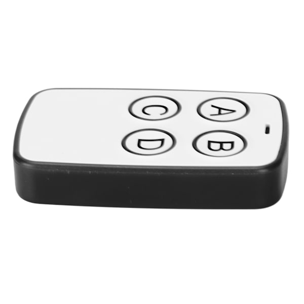 AKK210605 Langaton kaukosäädin 4 painikkeen avain kaukosäädin relekytkin autotallin oviin Autot LED-valot (Musta)