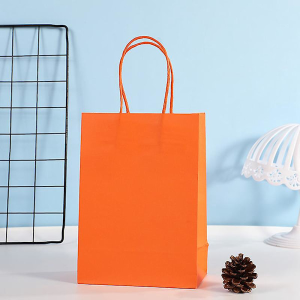 Presentpåsar i 8 Färger - Set med 24, Storlek: 8.2x4.3x10.6 tum