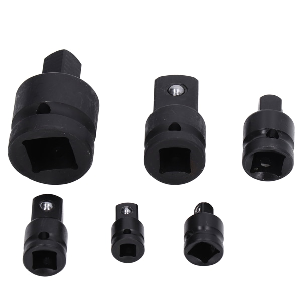 Socket Adapter Set Chrome Tangsten Steel 1 3/4 1/2 3/8 1/4 Drive Impact Adapter för hemunderhåll