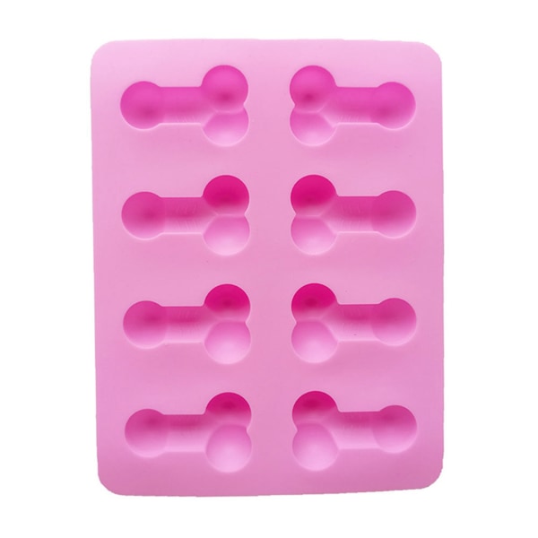 Kakform i livsmedelskvalitet silikon rosa utseende chokladform för hem efterrätter butiker