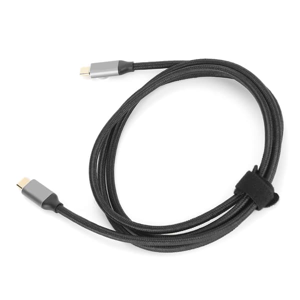 USB 3.1 Dubbelhuvud 100W USB C till USB Typ C Hankabel USBC PD 5A Snabbladdningskabel 2m