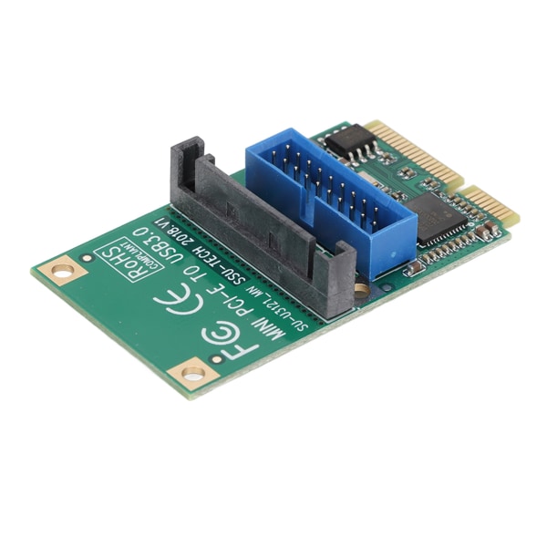 MINI PCIE til USB3.0 udvidelseskort 19/20PIN 5Gbps Transmission 15Pin SATA Interface MINI PCIE til USB3.0 Adapter til LINUX