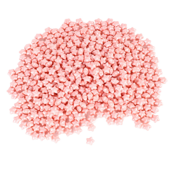 500g stjerneformet forseglingsstemplet voksperler til bryllupsinvitationer konvolutter pink