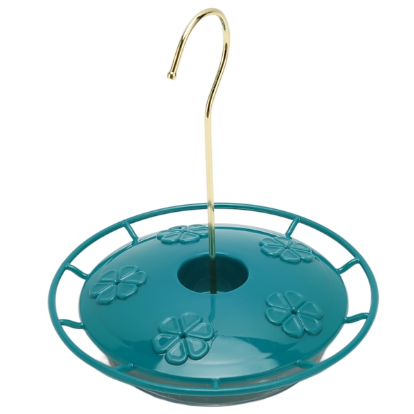 2kpl Hummingbird Feeder riippuva, ​​vuotamaton, helposti puhdistettava ja täytettävä lautasen humming-syöttölaite ripustuskoukulla tummanvihreä