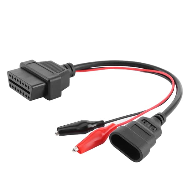 3-benet til OBD2 16-benet adapterkabel Professionel auto-bildiagnostisk stik egnet til Fiat