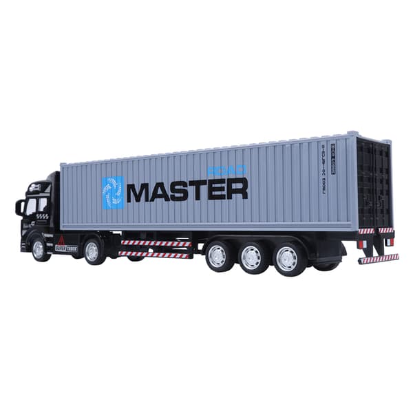 1:48 Legering Containerbil Modell Leketøy Svært Simulering Barn Bil Leker Kjøretøy Grå Containerbil Modell