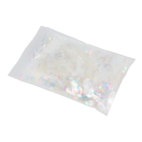 Nail Art Glitter Loving Heart Shape Glittrande glänsande dekorationsflingor för Nail Shop 50g