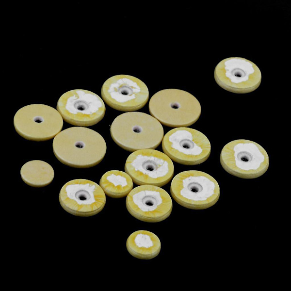 6 x Flöjtkuddar 16 st Gula