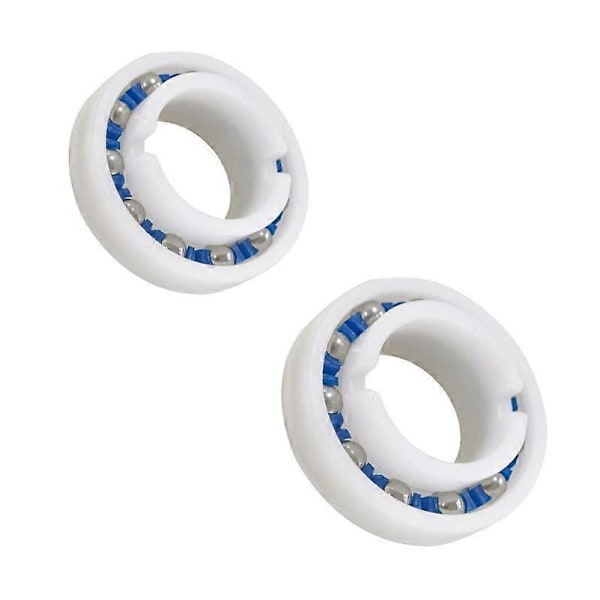 Sett med 2 kulelager tilpasset for 180 Hjul Robot Pool Cleaner C60, Dimensjoner: utvendig 2,8 cm, innvendig 1,5 cm