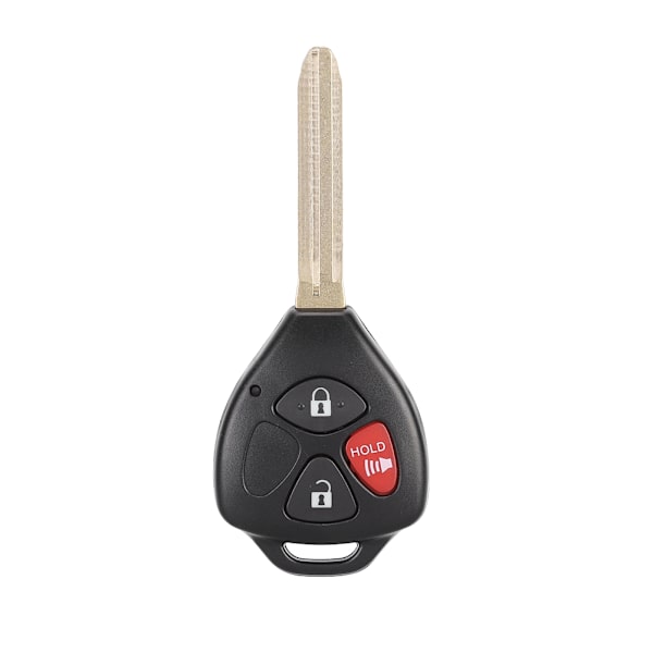 3 knapper ubeskåret smart bilnøgle passer til Toyota Yaris 2007-2013 MOZB41TG