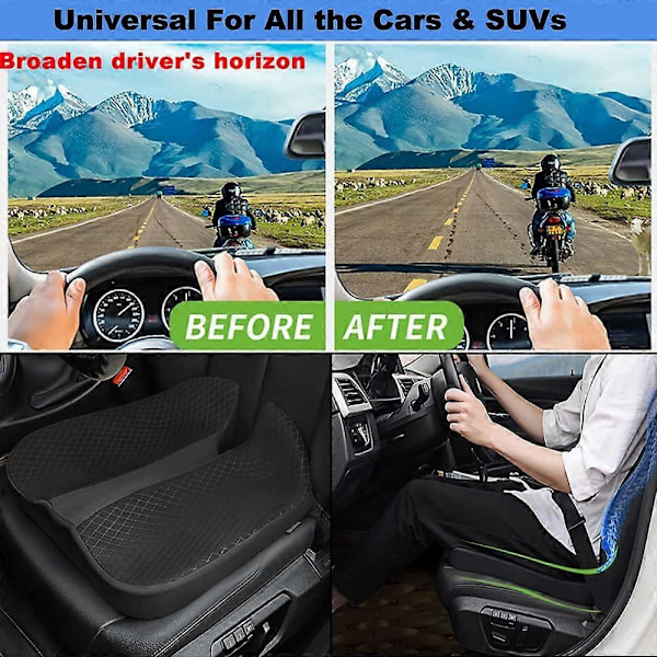 Mousse Mmoire De Forme Setepute Bilsete Høydejustering Auto Setepute Bil Setepute Sjåfør Passasjer Pustende For Sitte Mesh Stol