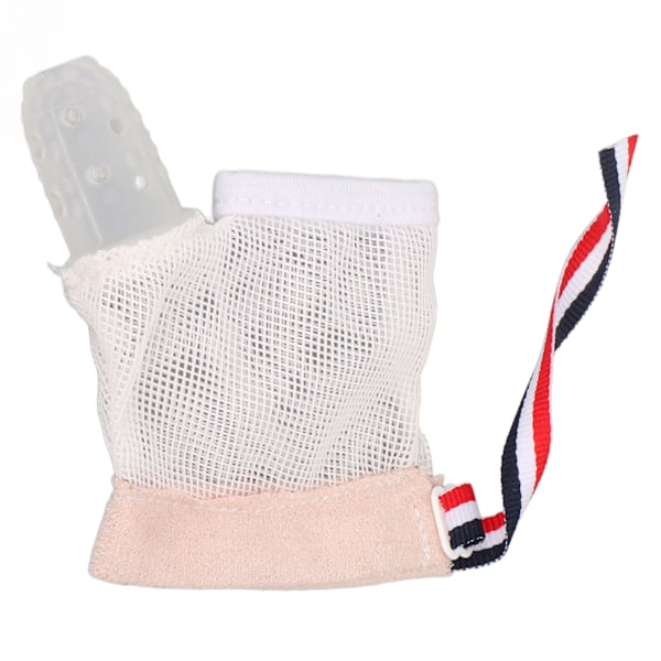 Stoppa sughandske Mjukt mesh Andas fingersugande stoppskydd för baby
