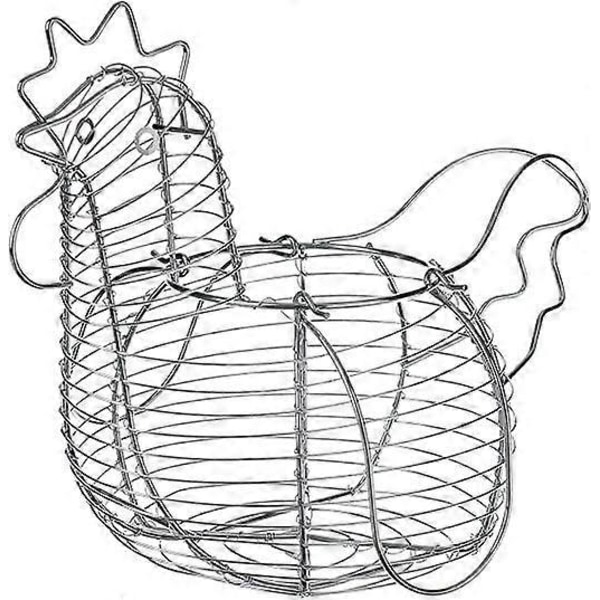 Eggkurv i metall Egg Krom eggkurv i metall
