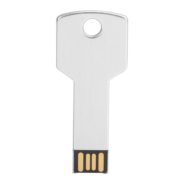 Nøkkelform USB-minnepinne USB-minneplate USB-minnepinne for datamaskinbruk Silver8GB