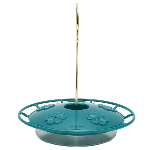 2kpl Hummingbird Feeder riippuva, ​​vuotamaton, helposti puhdistettava ja täytettävä lautasen humming-syöttölaite ripustuskoukulla tummanvihreä